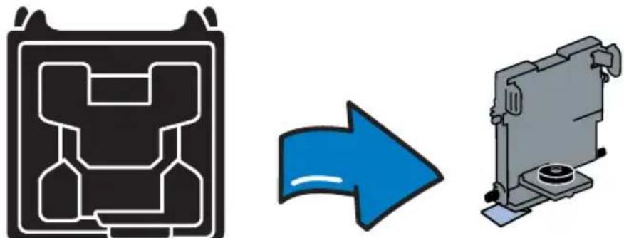 PITNEY BOWES DM225 - Replacing the Print Head - 3