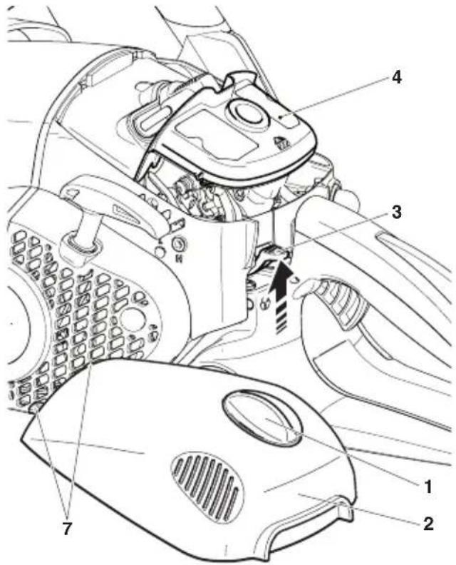 DOLMAR PS-420 SC - Ilmasuotimen puhdistus - 2
