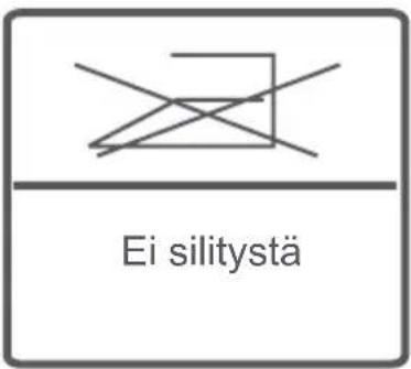 Ei silitystä