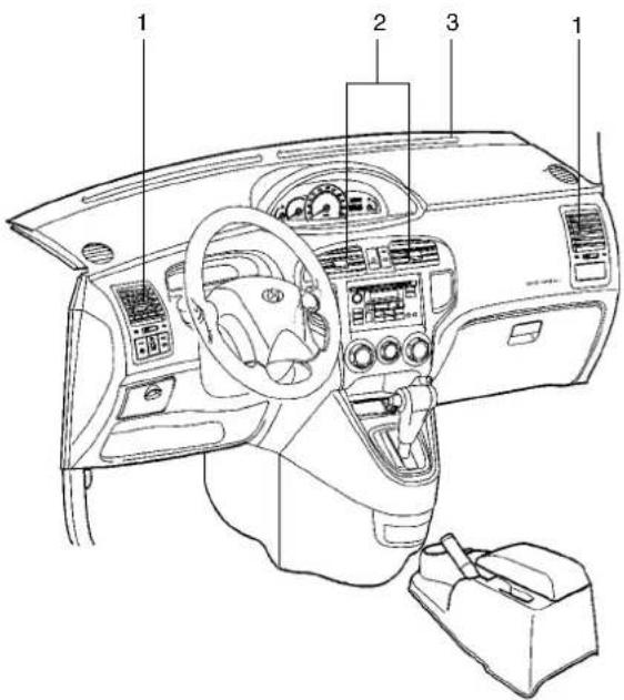 HYUNDAI Matrix (2002) - ÄÄNITORVI (turvatyynyllä varustettuna) (jos varusteena) - 2