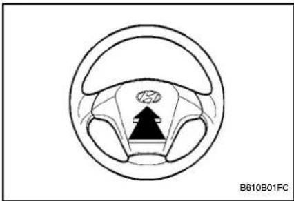 HYUNDAI Matrix (2002) - ÄÄNITORVI (ilman turvatyynyä) - 1