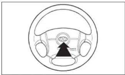 HYUNDAI Matrix (2002) - ÄÄNITORVI (turvatyynyllä varustettuna) (jos varusteena) - 1