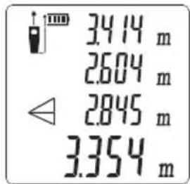 34.14 m 26.04 m 28.45 m 33.54 m