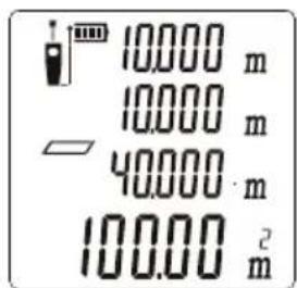 10.000 m 10.000 m 40.000 m 100.00 m²