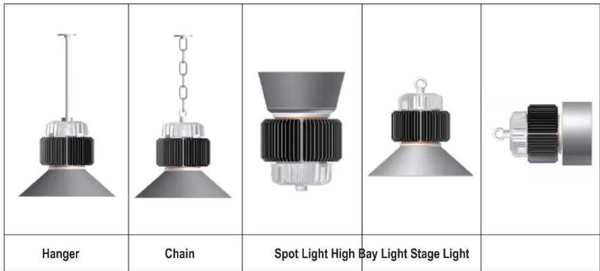 Hanger Chain Spot Light High Bay Light Stage Light
