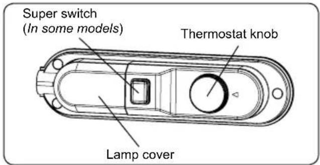 Cylinda K1085LE - Thermostat Setting - 1