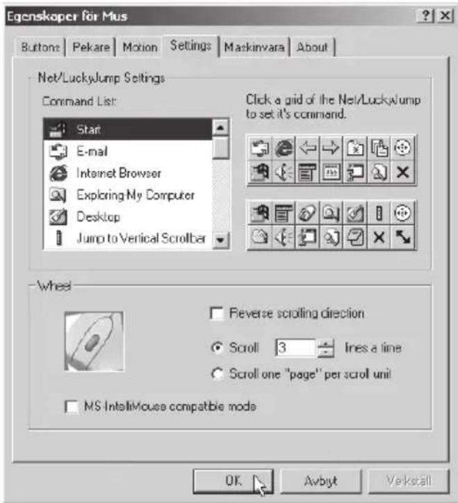 A4Tech KB-1527RP - Settings (Inställningar) - 1