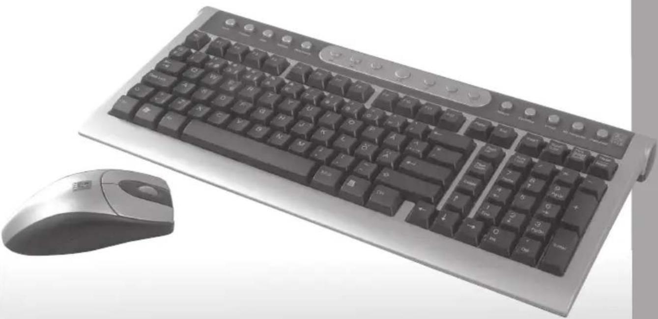 A4Tech KB-1527RP - Langaton näppäimistö/optinen hiiri - 1