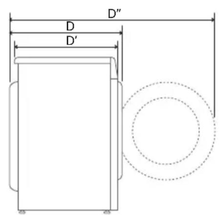 LG P0AVVR2W9 - Mitat (mm) - 2