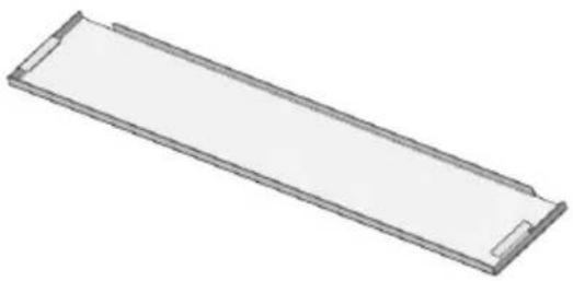 UPO UU642D60W - Astianpesukoneensokkelilevy - 1