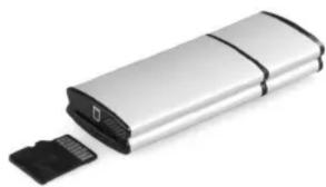 MEDION LIFE P89064 (MD 86387) - Inserting a microSD Card - 1