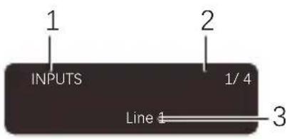 1 INPUTS 2 1/4 Line 1 3