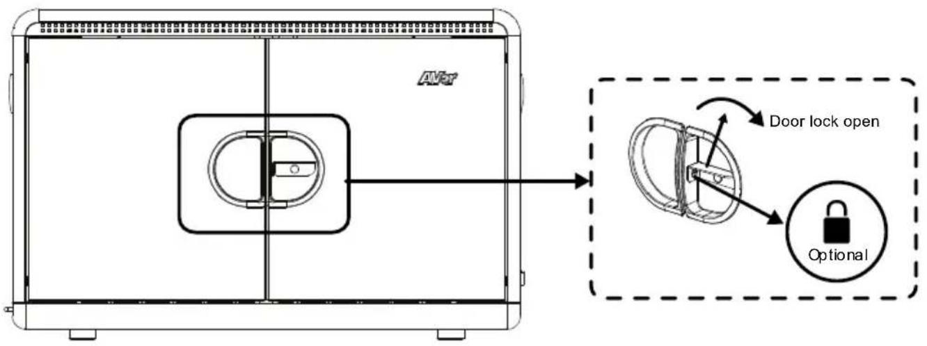 AVR Door lock open Optional