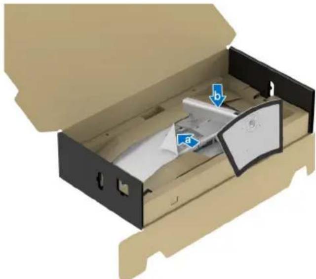 DELL U3824DW - Jalustan kiinnittäminen - 4