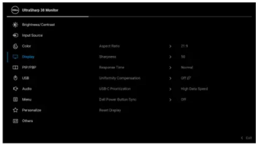DELL U3824DW - Display (Näyttö) - 1