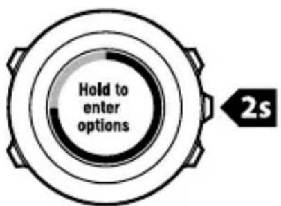 SUUNTO Ambit2 S HR - Setting altitude during exercise - 1