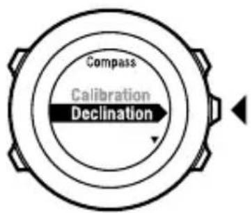 SUUNTO Ambit2 S HR - Setting declination value - 4