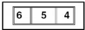 6 5 4
