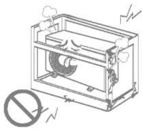 LG ASNW1863RH0 - Do not install the product on a defective installation stand. - 1