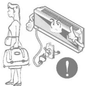LG ASNW1863RH0 - Stop operation and close the window in storm or hurricane. If possible, remove the air conditioner from the window before the hurricane arrives. - 8