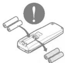 Diagram showing a device with warning symbol and multiple cylindrical components, likely indicating a warning or inspection process.