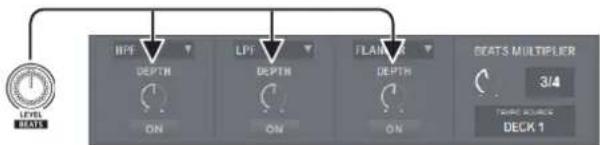 HPE DEPTH ON LPI DEPTH ON FLAIR DEPTH ON BEATS MULTIPLIER 3/4 THREE SOURCE DECK 1