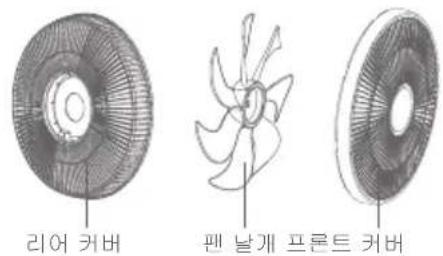 리어 커버 펜 날게 프론트 커버