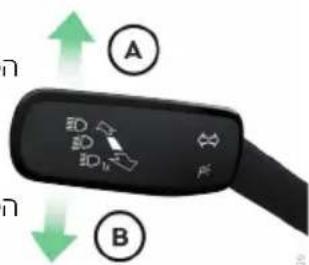 A B