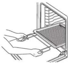 Küppersbusch EEB 6100.5 - Grillrost mit Heber zum Einsetzen in die Fettpfanne - 1