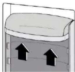 VOX KS2510S - Positioning the door balconies - 1