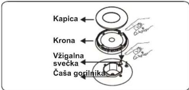 VOX GHT640SB - Gorilnik kuhalne plošče - 2