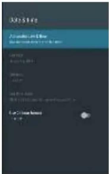Keyboard Current keyboard Android keyboard (ADSP) Android keyboard (ADSP)