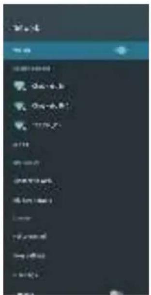 Mobile app interface screenshot showing a list of items with icons and names, likely from an old user or application.