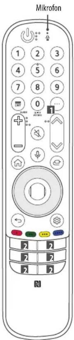 LG 86QNED993PB - Upotreba Magic daljinskog upravljača - 10