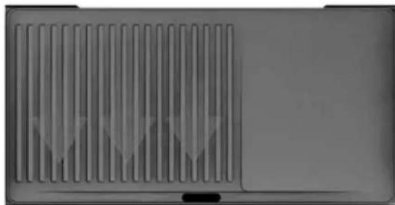 Vivax EG-2550BS - Nazwy części grilla i jego akcesoriów - 2