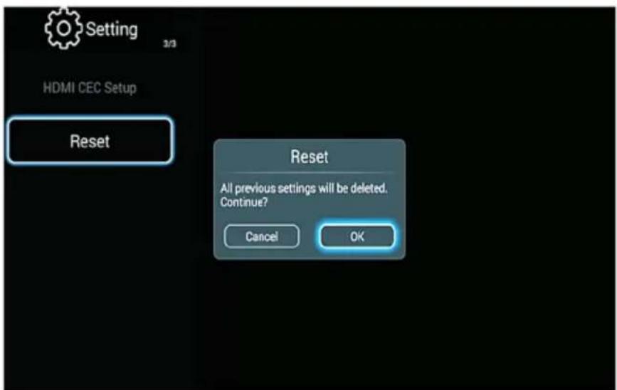 Vivax TV-32LE77SM - Reset - 1