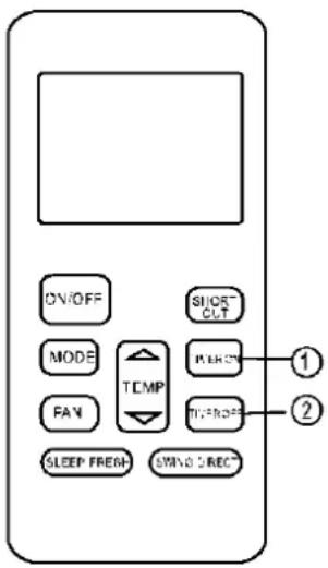 Vivax ACP-09CIFM25AEVI - Adjusting air flow direction - 1