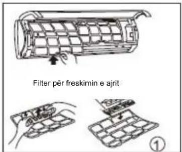 Vivax ACP-09CIFM25AEVI - Pastrimi i filtrit të ajrit - 1