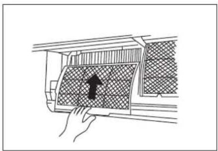 Vivax ACP-09CIFM25AEVI - Cleaning the air filter - 4