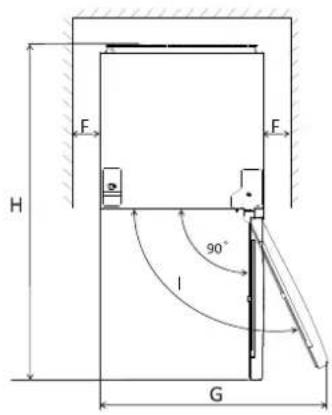 VOX KG 2710 SF - Requerimientos espaciales - 2