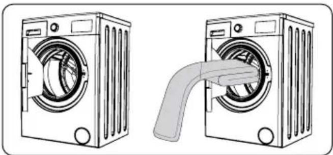 VOX WMI1470T15B - Putting Laundry in the Machine - 1