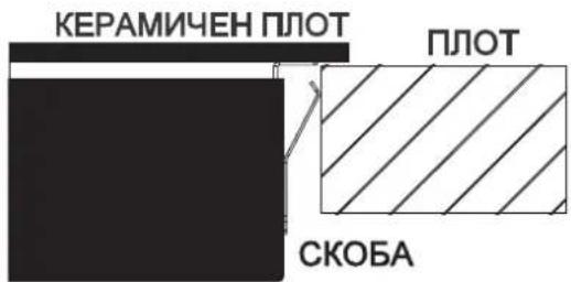 VOX EBC200DBR2 - Преди да поставите фиксиращите скоби - 2
