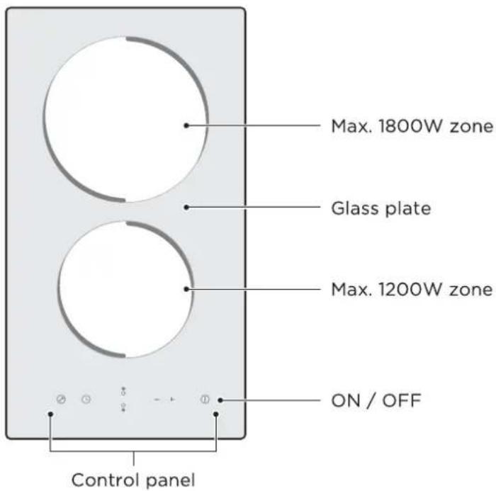 VOX EBC200DBR2 - Top View - 1