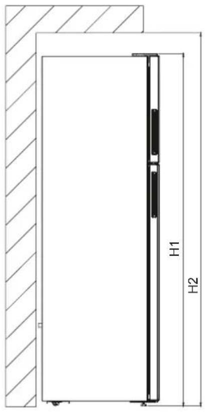 VOX NF4630E - Димензии - 1