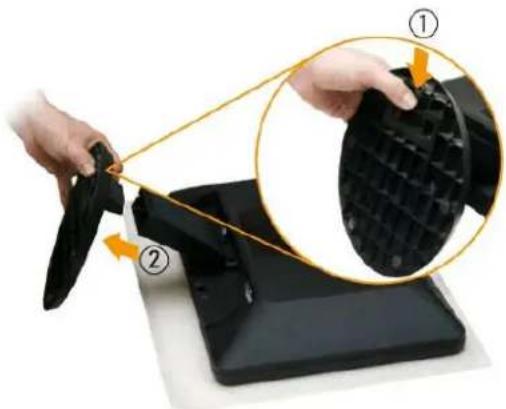 DELL IN1910N - Removing the Base - 1