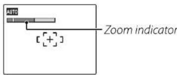AUTO Zoom indicator
