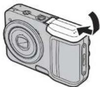 FUJIFILM FinePix A850 - Close the battery-chamber cover. - 1