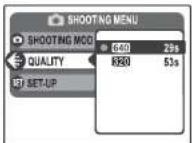 FUJIFILM FinePix A850 - Choosing the Frame Size - 1