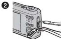 FUJIFILM FinePix A850 - Attaching the Strap - 2