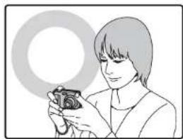 FUJIFILM FinePix A850 - Holding the Camera - 1